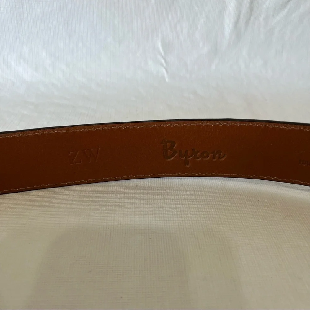 Byron Brown Genuine Lizard Leather Made in the USA
